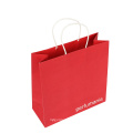 Eco-Friendly Printing Service Paper Gift Bag for Clothing Carrier Gift Bag Manufacturer with Handle